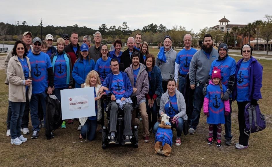 Page 11 Myrtle Beach ALS Walk March 24, 2018 The 2018 walk to defeat ALS was held this past Saturday at The Market Common in Myrtle Beach, SC. The event has raised over $41,000 thus far.