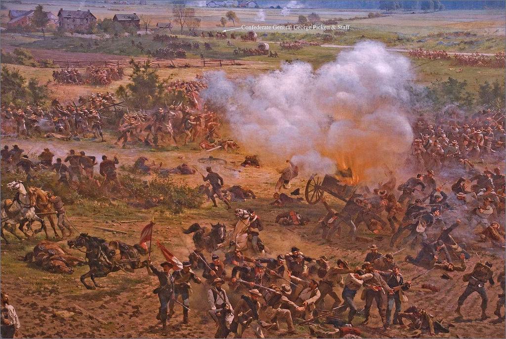 On July 3, 1863 Lee decided to attack the Union center in what has become known as Pickett s Charge.