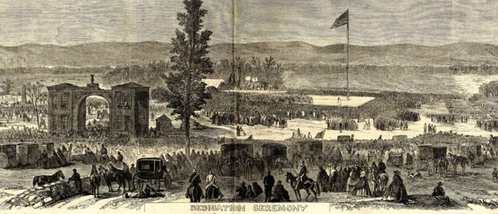 The burial sites of the soldiers who lost their lives at Gettysburg stretched for miles. Northerners built a cemetery at Gettysburg to honor the United States dead.