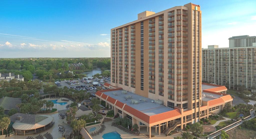 ACCOMODATIONS: Kingston Plantation Embassy Suites All suite oceanfront hotel, offering a private balcony in every suite Nine pools, waterpark and mile-long stretch of north Myrtle Beach on the Grand