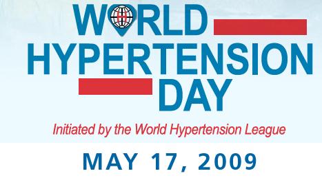 observed the World Hypertension Day (WHD 09) on 17 th May 2009 in befitting manner as a part of worldwide observance by World Hypertension League.