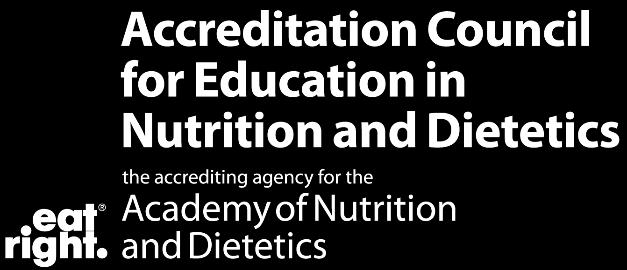 ACEND Accreditation Standards For Nutrition and Dietetics Foreign Dietitian