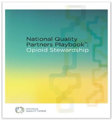 PARTNERS PLAYBOOK National Quality Forum National