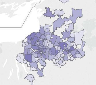 Recipients by Zip Code *A recipient is considered to have a behavioral health condition if they have