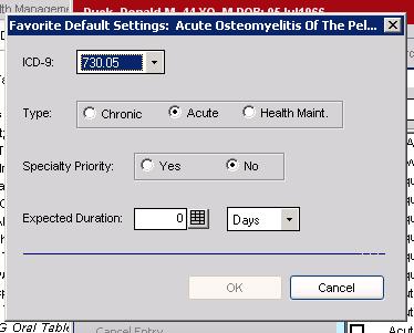 Linking Multiple problems to orders from Add Clinical Item