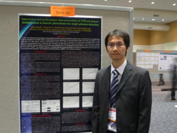 Ming Tang presented their researches during the post