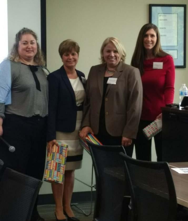 (Pictured from left to right: Celeste Romp, Lettie Schneider, Ashley McCullum, Kathy Atkins,