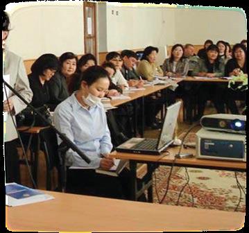 5.2 Annual review and planning with aimag staff The process to review the performance of the previous year and plan activities for the coming year began in 2001.