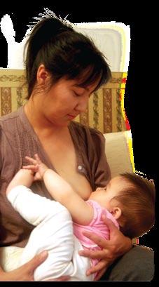 Coverage with child interventions Exclusive breastfeeding.