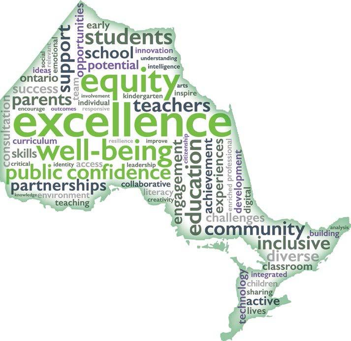 PARENT ENGAGEMENT IN ONTARIO Achieving Excellence: A Renewed Vision for Education in Ontario, 2014 recognizes that parents are a key part of Ontario s success in education.