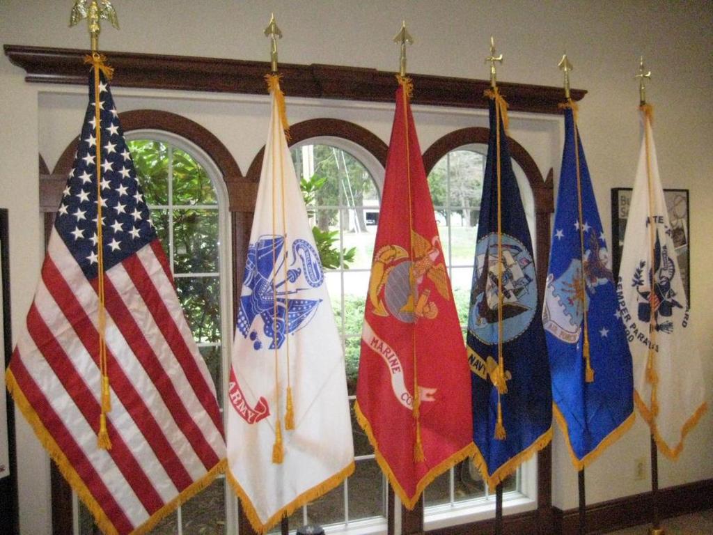 Precedence of Military Flags Army