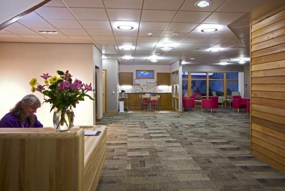 Cornhill Macmillan Centre is a purpose built Specialist Palliative Care Unit staffed by a dedicated team The services are managed by NHS Tayside with ongoing support and involvement from Macmillan