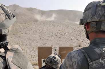 , a driver with Headquarters Platoon, Company A, 426th Brigade Support Battalion fires his M4 rifle at a heavy weapons range in eastern Afghanistan s Nangarhar Province,