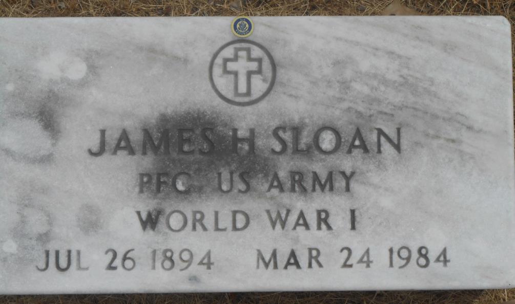 Sloan, James H. Evergreen Cemetery Town of Bristol No actual publically available service records have yet been found. However, his headstone is a government issued veterans marker. Area Deaths.