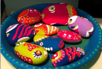 . During the month of January we will be Painting Friendship rocks, Participants Will be creative and paint several Rocks during the weekly class.