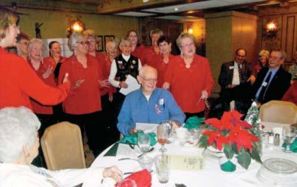 of Ch 251 at Christmas dinner Welcome, veterans to Boston hotel Ch