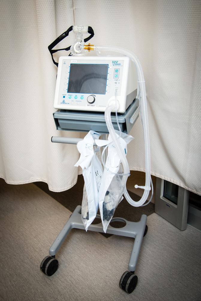 4 - Bi-Pap Machines - $30,000 each A bi-pap (bi-level positive airway pressure) machine is a non-invasive ventilation resource that is used to assist patients with