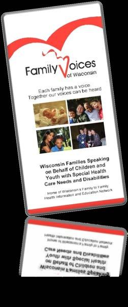 Family Voices of Wisconsin Family Voices of Wisconsin is a network of families who have children and