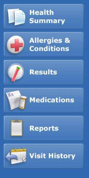 Radiology and Therapy reports are under the Reports Tab.