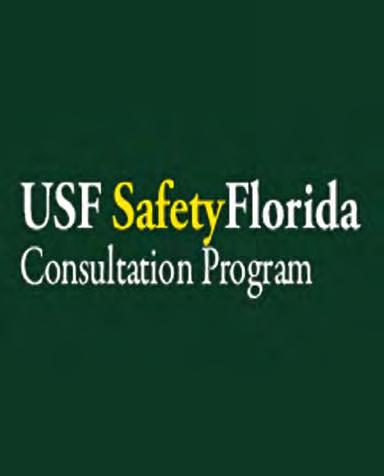 PAGE 2 USF SafetyFlorida USF SafetyFlorida Consultation Program www.usfsafetyflorida.com 1-866-273-1105 USF SafetyFlorida provides free safety consultation statewide to Florida s small businesses.