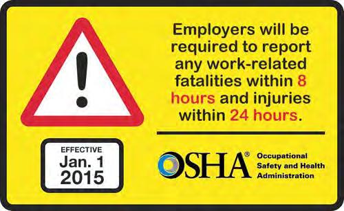 OSHA Courses Page 7 OSHA 3015 Excavation, Trenching, and Soil Mechanics Course Fee: $500 C.E.Us: 1.