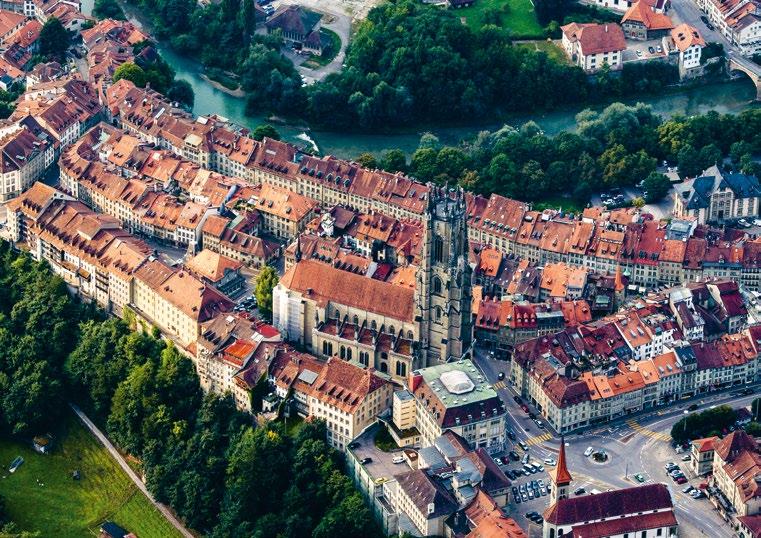 7 THE CITY "Switzerland is an amazing country; very innovative with amazing, friendly people" Krishna Suardana - Swinburne University (AUS) Summer School 2018 The city of Fribourg (in French) and
