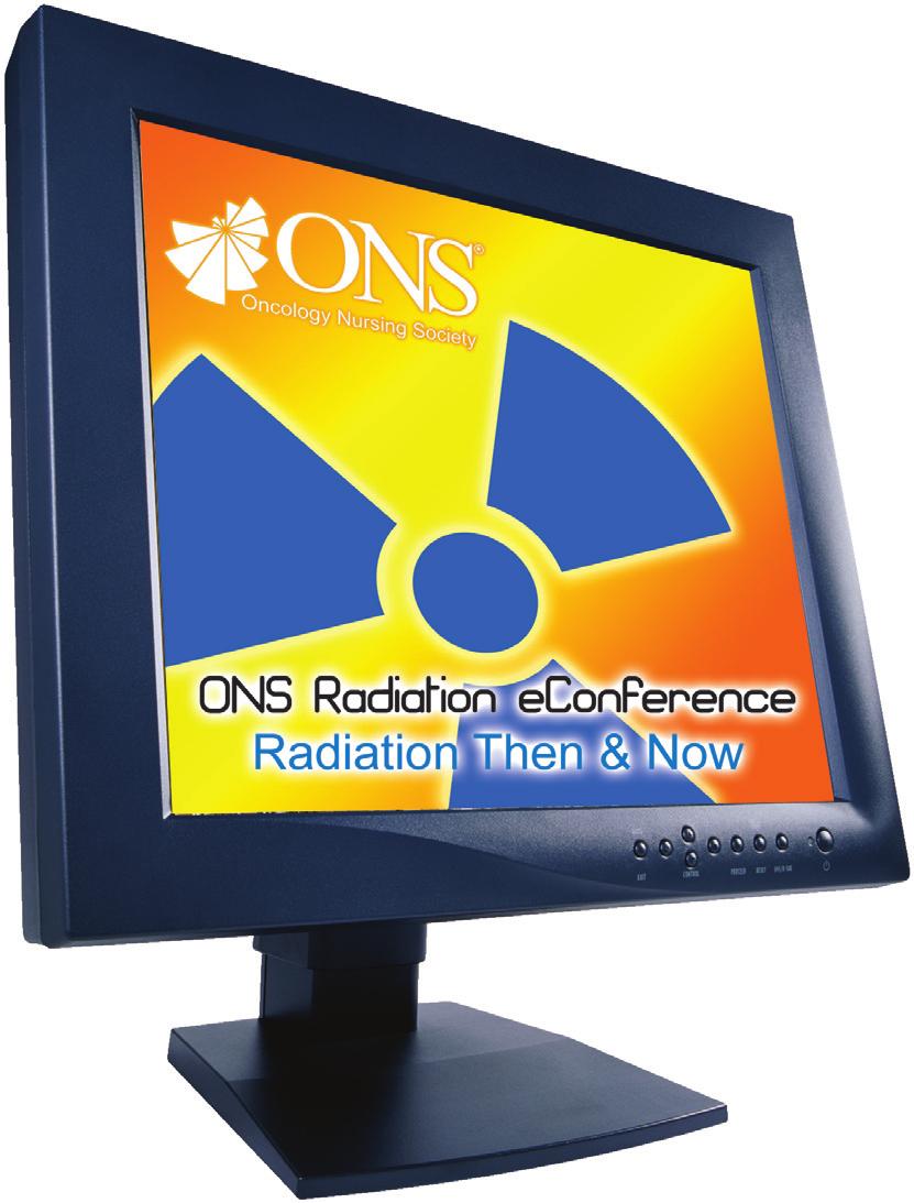 Your Guide to the ONS Radiation econference PRINT ME!