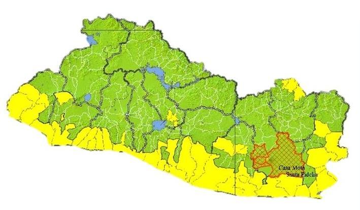 P a g e 1 DREF Operations Update El Salvador: Floods DREF n MDRSV012; Operations Update n 1 Date of issue: 14 January 2019 DREF allocated: 150,671 Swiss francs (CHF) Glide n TC-2018-000167-SLV