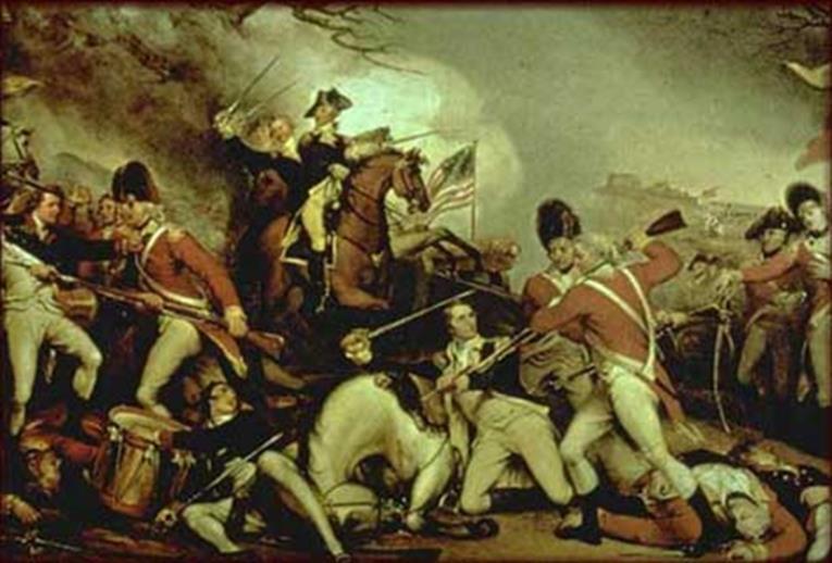 Princeton (January 3, 1777) Washington maneuvered to attack rear of British army in Princeton