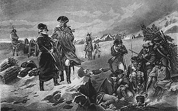 Valley Forge Continental Army spent winter quarters at Valley Forge Most men died
