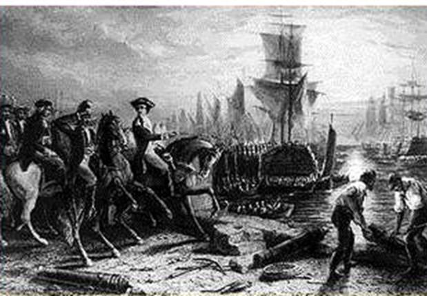 anti-catholic attitudes British Flee Boston (March 17, 1776) Washington puts