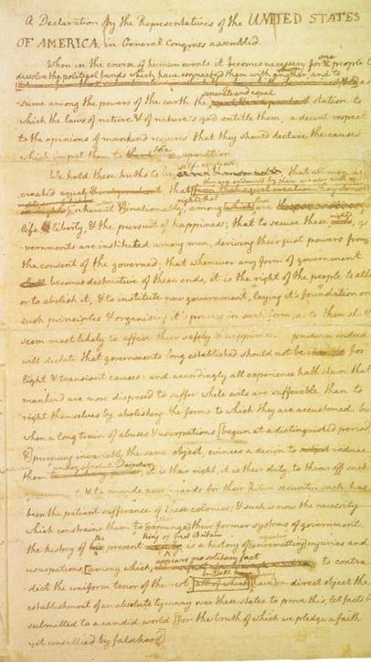 DECLARATION OF INDEPENDENCE Richard Henry Lee proposed resolution for Independence on June 7, 1776 which was passed on July 2, 1776 Congress decides a formal statement of the reasons for independence