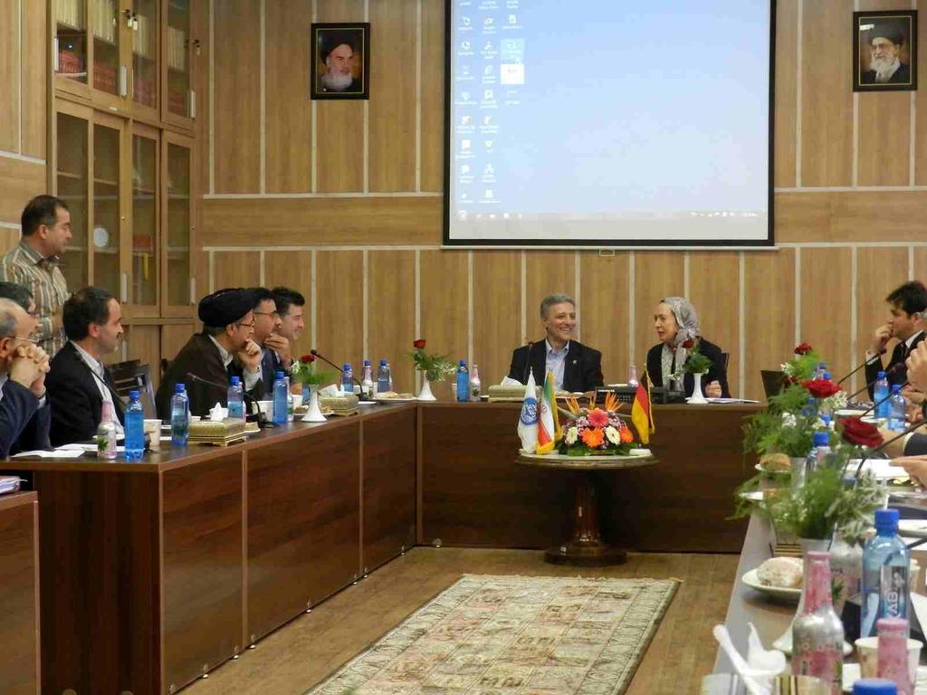 8 15 Iran Cooperation in the wake of sanctions Reopening of DAAD Information Centre Tehran in 2014