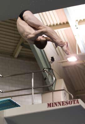 T he Carleton men s swimming and diving team continually strives for excellence in the pool.