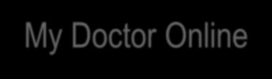 My Doctor Online 13 2015