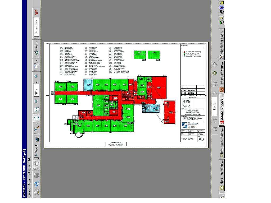 Colour Coded Floor Plans E D C A B Street name Clear, Consistent Terminology (Mandatory Provincial Guidelines) Lockdown only used for immediate