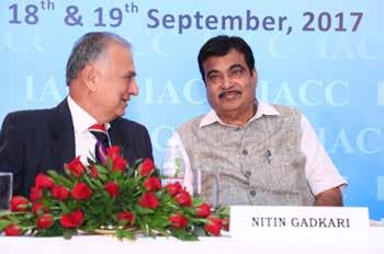 Government of India, at the IACC s Annual Convention 2017 Mr. Nanik Rupani with Mr.