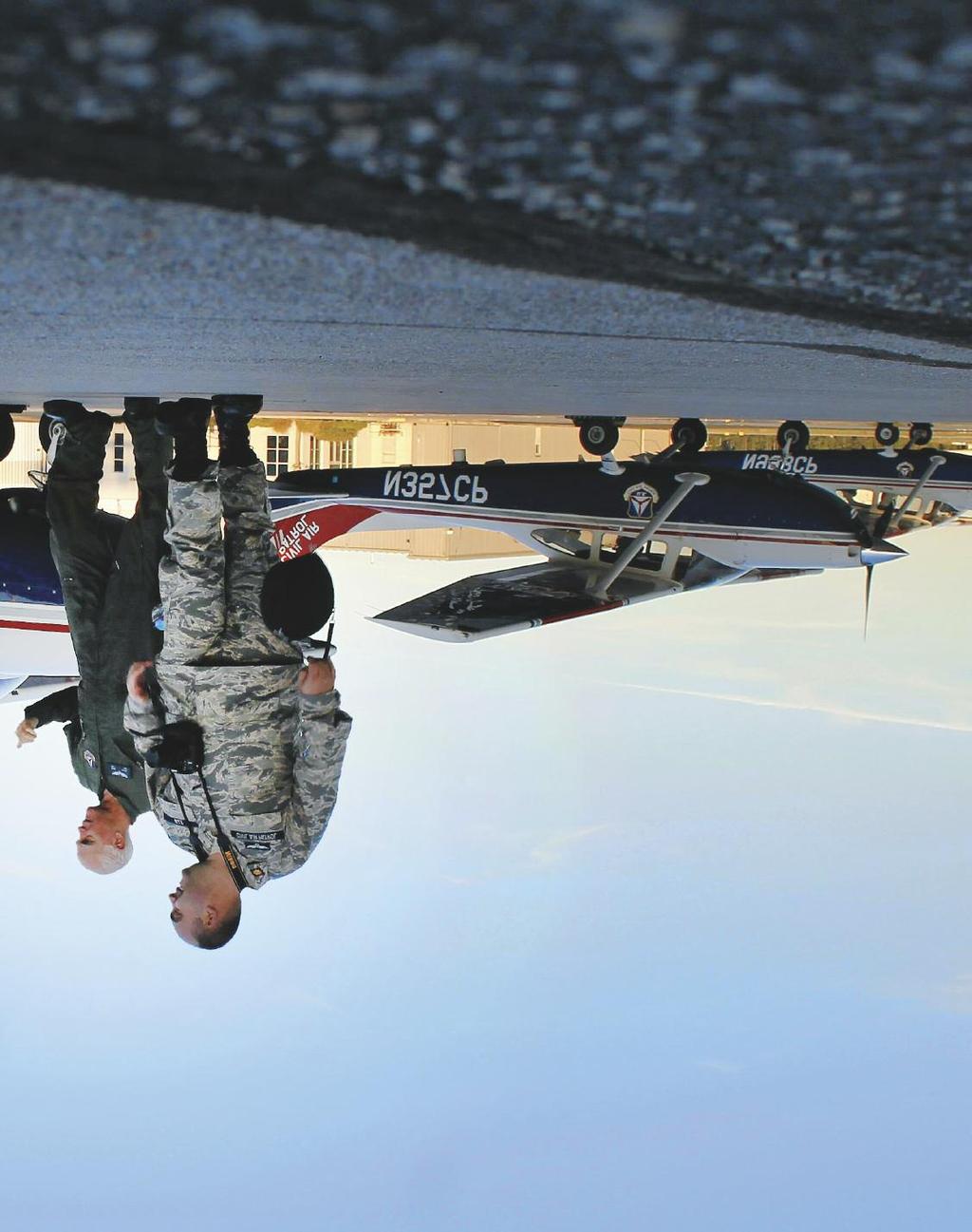 Inspiring Success through M I SS I O N S Civil Air Patrol s services are performed in the air and on the