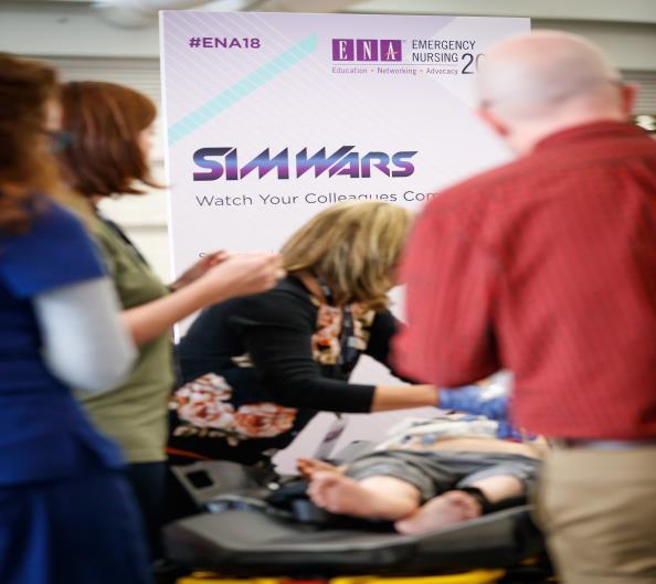 Located in the Exhibit Hall, Sim Wars will be held hourly, with an exciting ENA Sim War