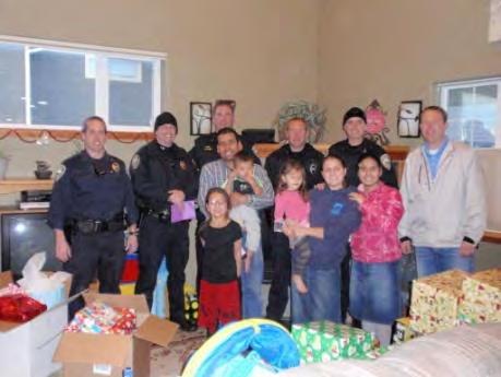 For a second year in a row, the Bozeman Police Department adopted a local, needy family for Christmas.