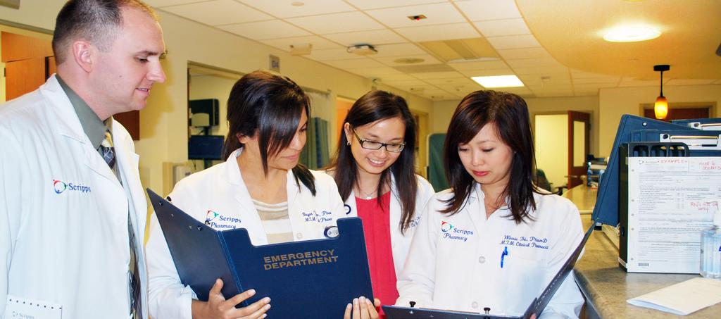 Scripps graduate medical education programs provide a comprehensive, hands-on curriculum that focuses on patient-centered care.