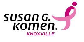 Susan G. Komen Knoxville 2017-2018 COMMUNITY GRANTS PROGRAM FOR BREAST HEALTH PROGRAMS TO BE HELD BETWEEN APRIL 1, 2017 AND MARCH 31, 2018 SUSAN G.