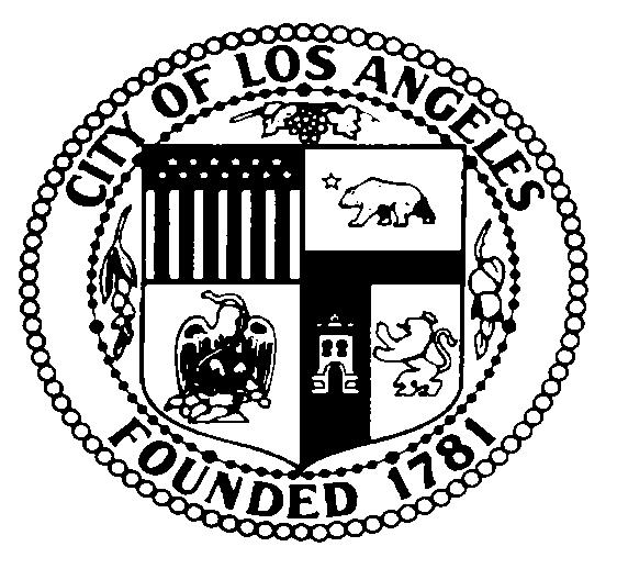 CITY OF LOS ANGELES COMMISSIONERS JEANNE A. FUGATE President RAUL PEREZ Vice President ERICA L. JACQUEZ NANCY P.