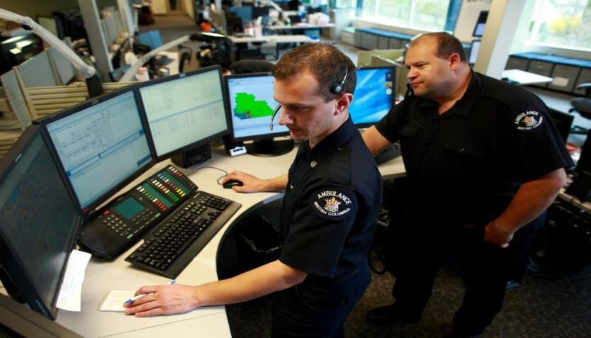 BCEHS Dispatch 2 parts Medical Priority Dispatch System (MPDS) Determines
