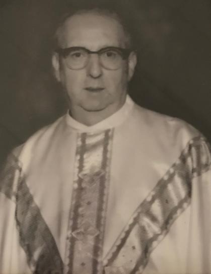 Rev. Robert F. McCafferty April 9, 1927 in Cleveland, Ohio St. Ignatius High School, St. Gregory Seminary, Cincinnati, St.