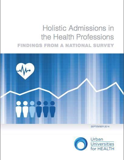 Recommended Reading First to examine the nationwide impact and use of holistic review for students pursuing careers in the health professions Impact on academic success, diversity, and other outcomes