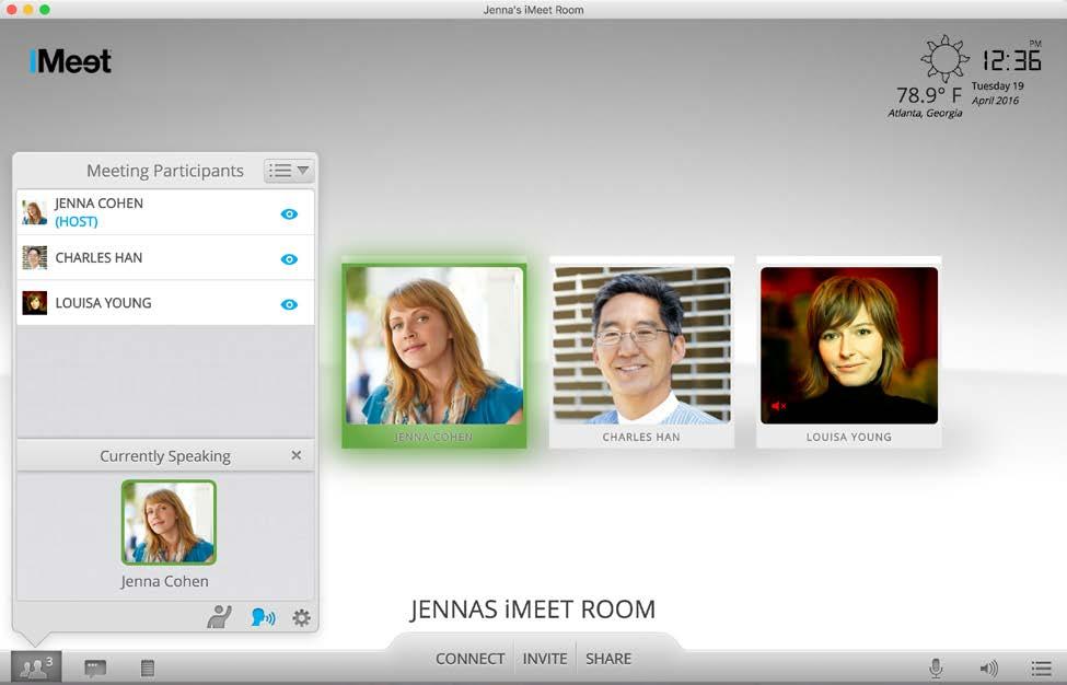 HTML ROOM Select Enable HTML room to use a browser-based version of the meeting