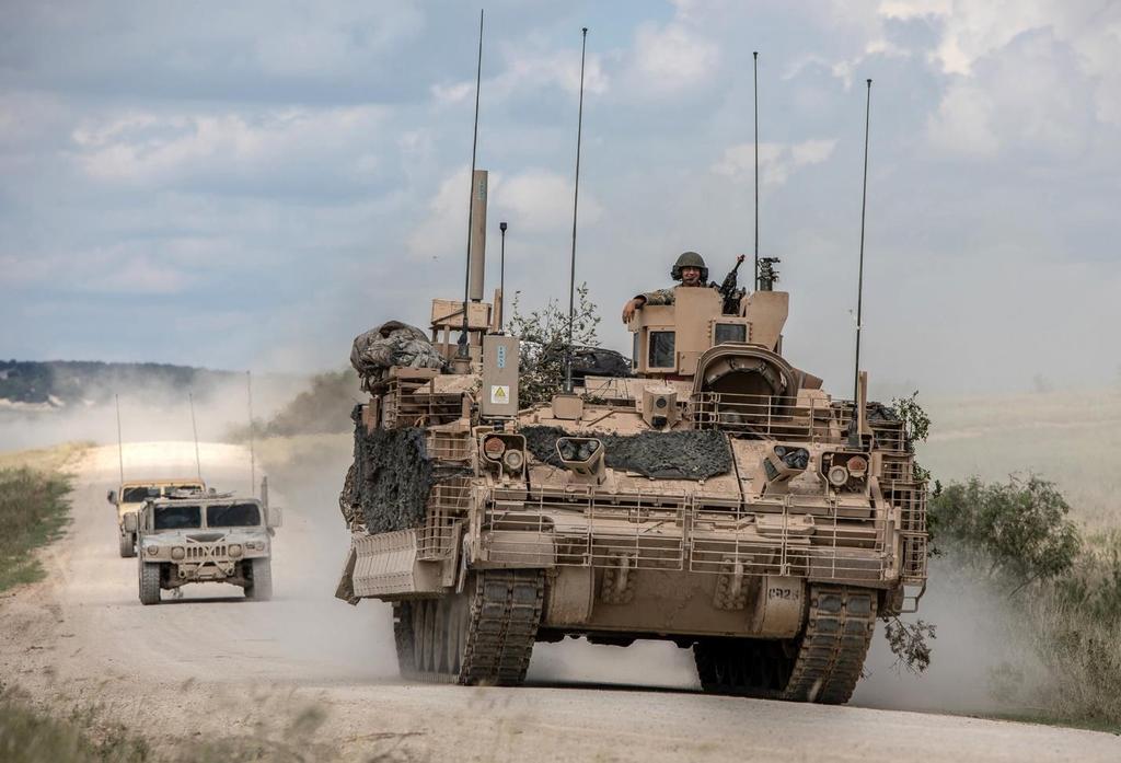 BCT and its subordinate units than its predecessor. It can keep pace with the other combat vehicles in current ABCTs.