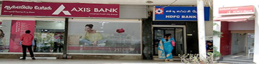 ATM: AXIS Bank, ICICI & HDFC bank ATM facilities