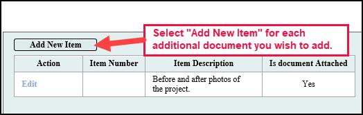 In the Explanation text box, provide an explanation for why the additional documents have been provided as well as any additional information that will be useful to the HCD